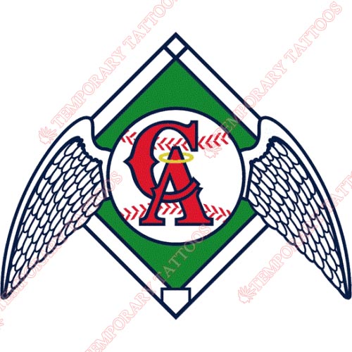 Los Angeles Angels of Anaheim Customize Temporary Tattoos Stickers NO.1646